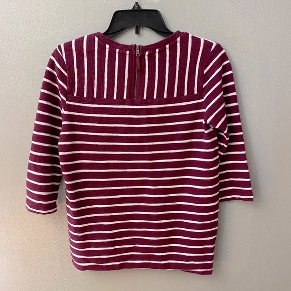 Striped Knit Blouse - Picture 2 of 2